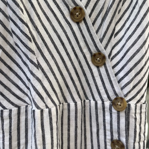 Urban Outfitters midi dress with asymmetrical buttons - Picture 5 of 9